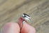 Onyx Teardrop Ring - Size 6.25